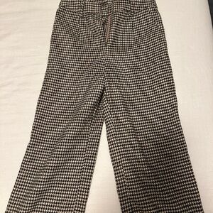 Stylish Houndstooth Pants